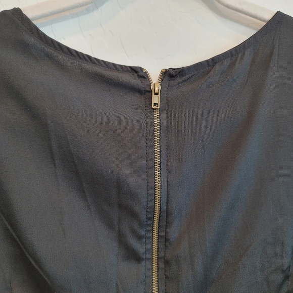 Kaylee Black Blouse Top Women's Size Large - Picture 9 of 9